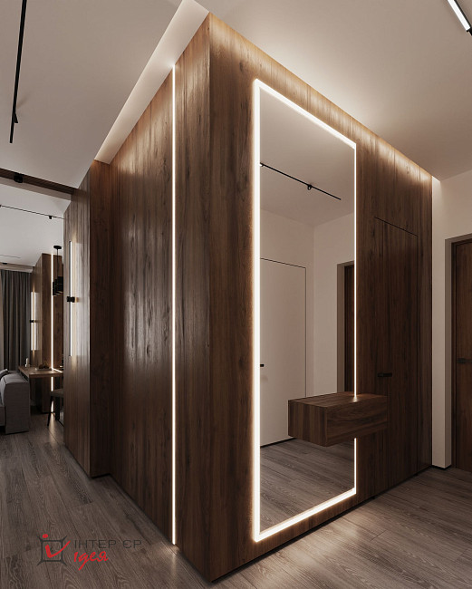 Сучасний інтер'єр квартири для щасливої пари