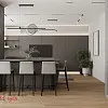 Кухня-вітальня площею 32 м²