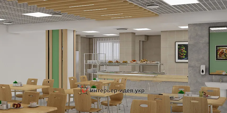 Дизайн столової ТОВ &quot;ММ ПЕКЕДЖІНГ УКРАЇНА&quot;