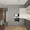 Кухня-вітальня площею 32 м²