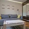 Фото ремонту гостьової для молодого юнака в оливковому кольорі