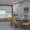 Кухня з жовтими акцентами