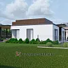 Дизайн фасаду і тераси в сучасному стилі