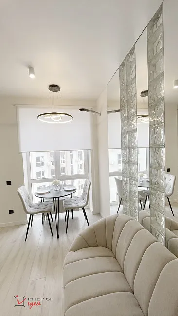 Стильна сучасна квартира площею 41 м²