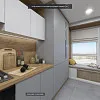 Кухня з жовтими акцентами