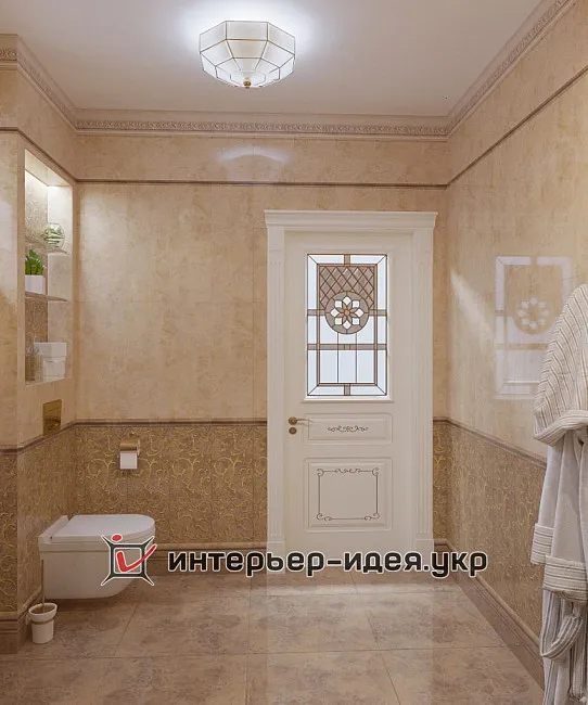 Дизайн санвузла Золото