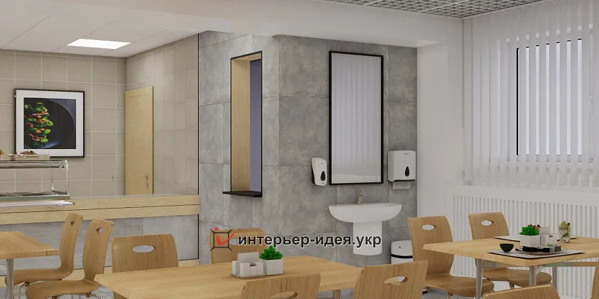 Дизайн столової ТОВ &quot;ММ ПЕКЕДЖІНГ УКРАЇНА&quot;
