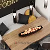 «Black. Kitchen. Wood». Кухня в ЖК &amp;quot;Обрій 3&amp;quot;, м. Львів