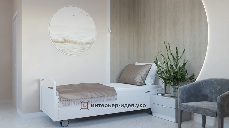 Дизайн інтер’єру палати клініки &quot;Медіна&quot;. «Релакс»
