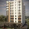 Дизайн фасаду багатоповерхівки в Черкасах, по вул. Шевченка, 184