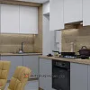 Кухня з жовтими акцентами