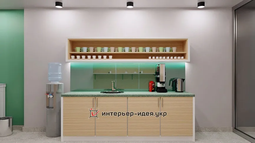 Сучасний функціональний буфет з курилкою для «Графія Україна»