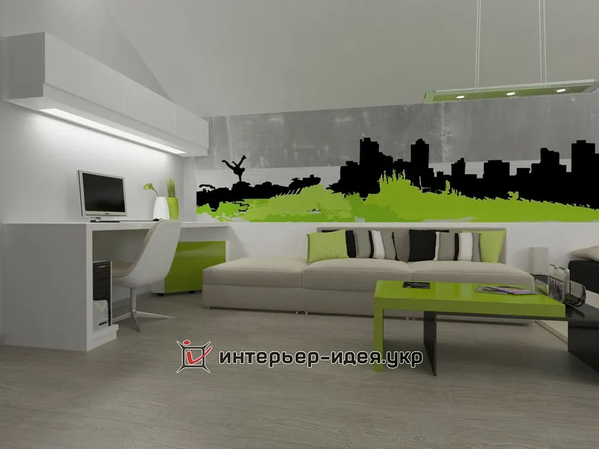 Дизайн кімнати для підлітка з елементами мінімалізму